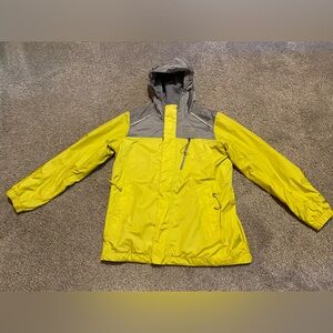 L.L. Bean model Trail lined rain jacket in size L (14-16).